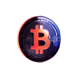 Painel flutuante com análise de dados do mercado de criptomoedas
